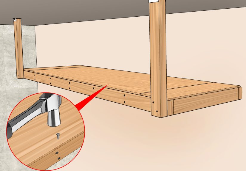 3 Ways to Build Garage Shelving