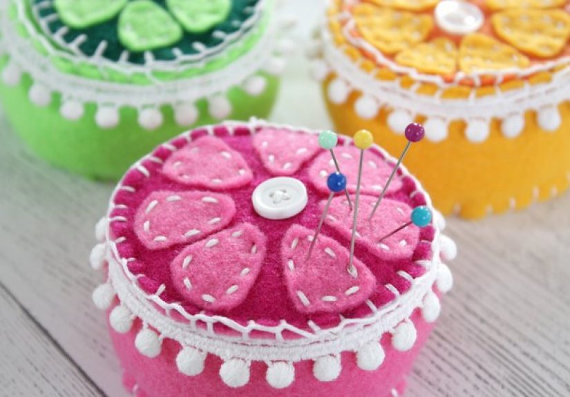 DIY Fruit Pin Cushion