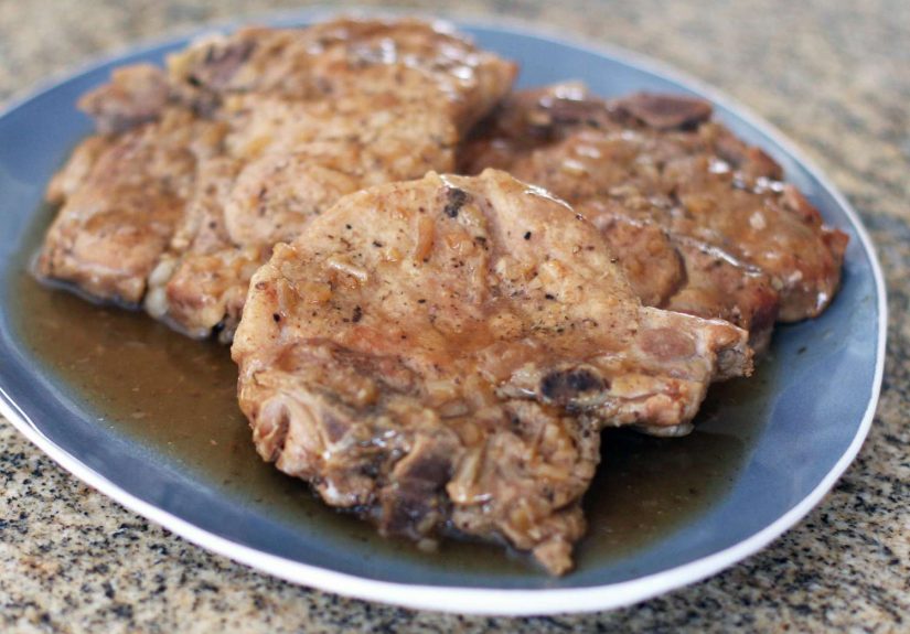 Easy Crock Pot Pork Chops With Onion Soup Mix Recipe