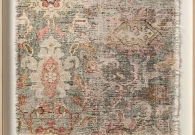 How to Frame a Rug in 3 Easy Steps to Create DIY Wall Art