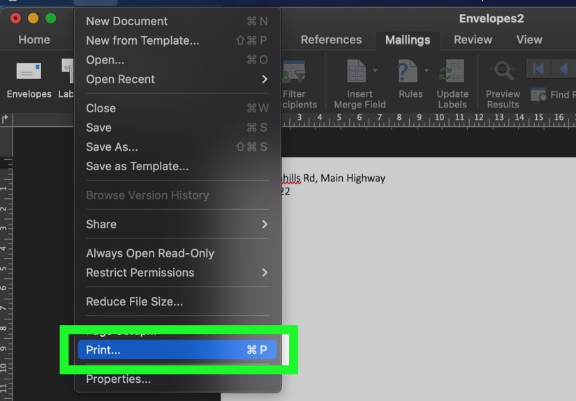 How to Print on an Envelope Using Microsoft Word: Full Guide