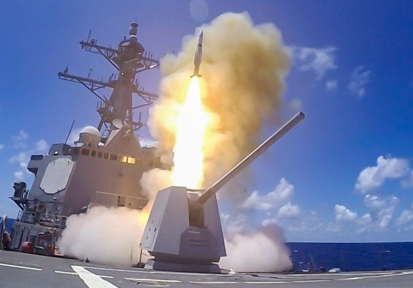 How U.S. Destroyers Are Shooting Down Houthi Anti-Ship Missiles