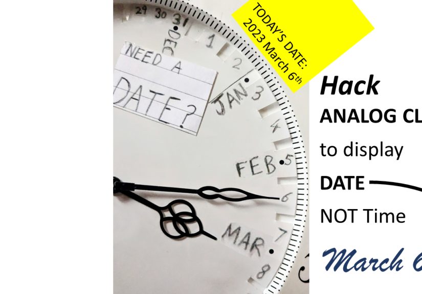 Low-Power Challenge: Making An Analog Clock Into A Calendar With A 50-Year Life