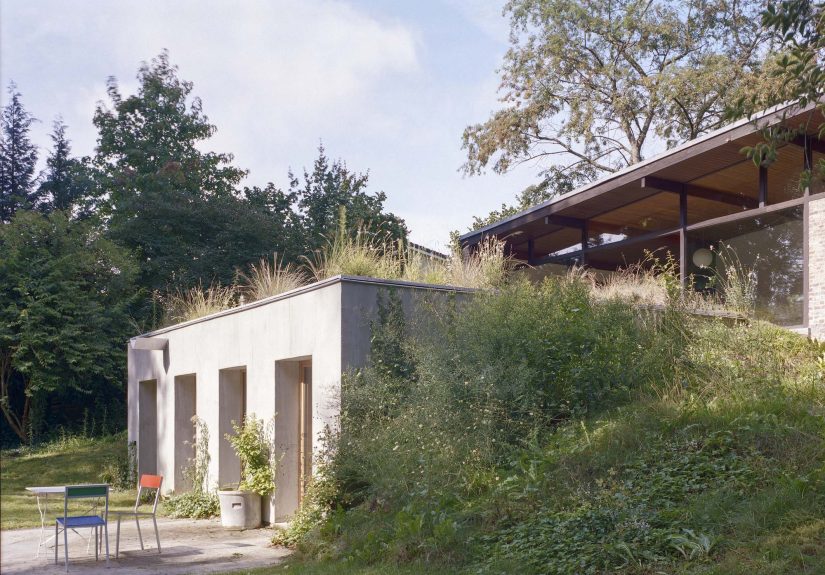 Mid-Century Split-Level Home Restored by Mamout in Belgium