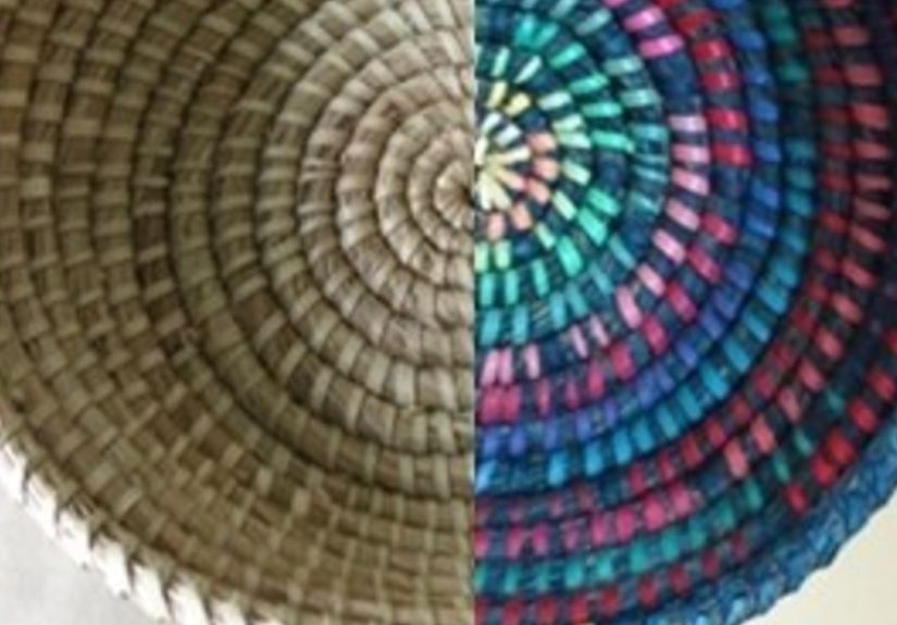 Upcycle an Old Basket With Paint and COLOR!