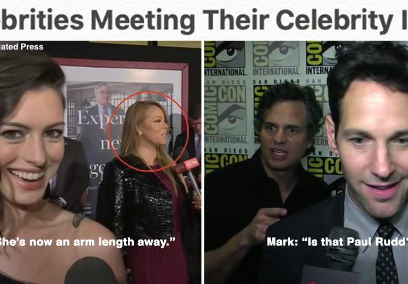 15 Times Celebrities Met Their Celebrity Idols