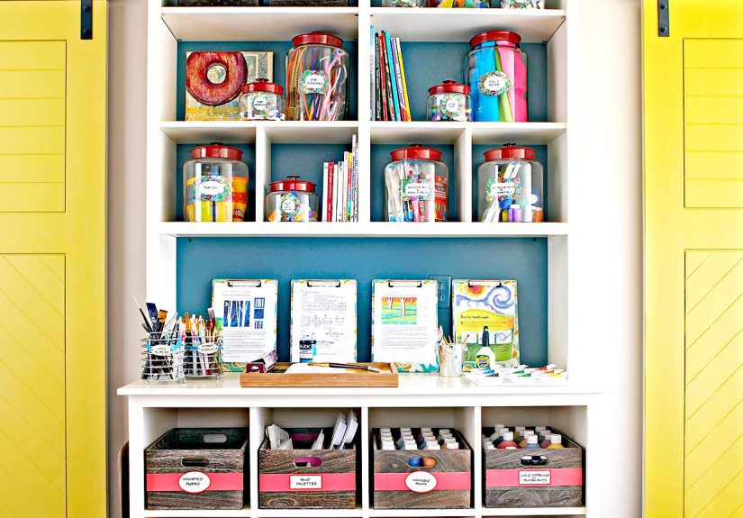 27 Clever Craft Storage Ideas for All Your Creative Supplies
