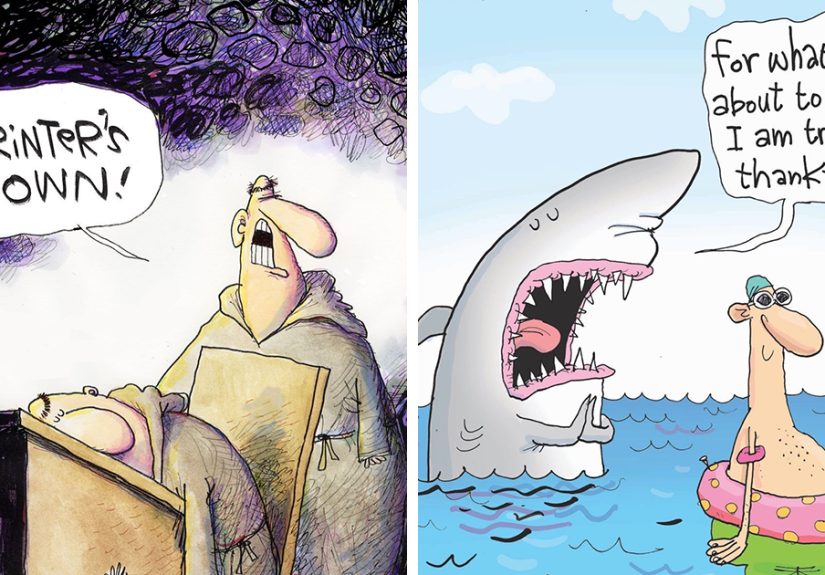 Artist Creates Funny One-Panel Comics Capturing The Quirks Of Human Behavior, Animals And More (40 Pics)