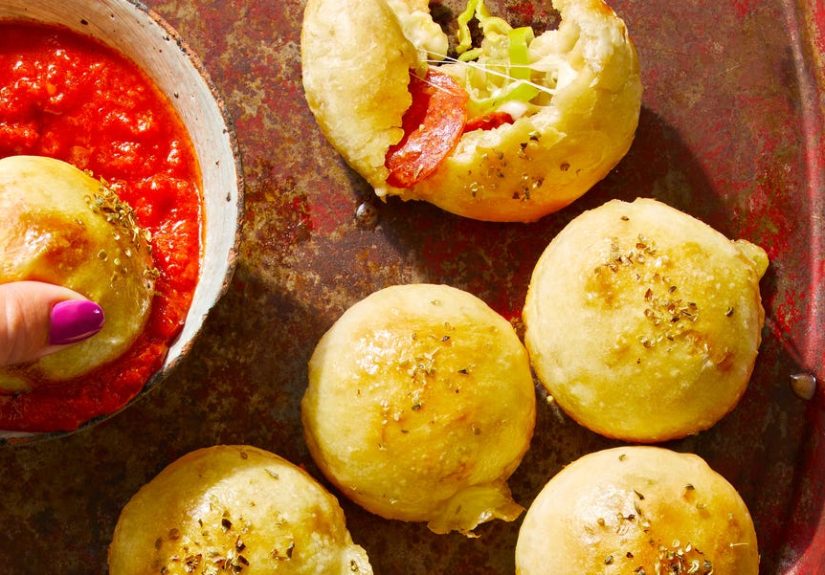 Best Pepperoni Pizza Bombs Recipe - How To Make Pepperoni Pizza Bombs