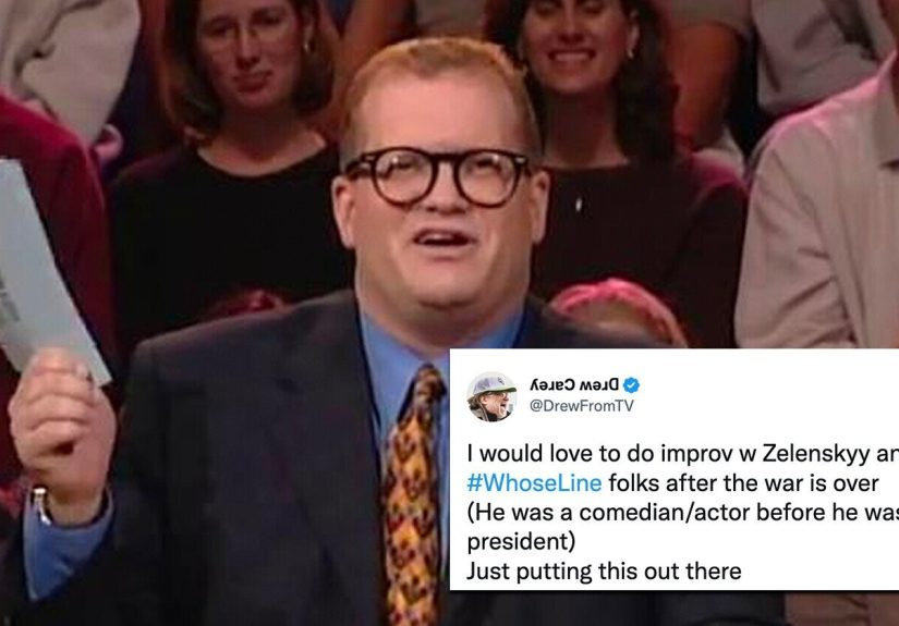 Drew Carey Wants Ukrainian President Volodymyr Zelensky on ‘Whose Line Is It Anyway?’
