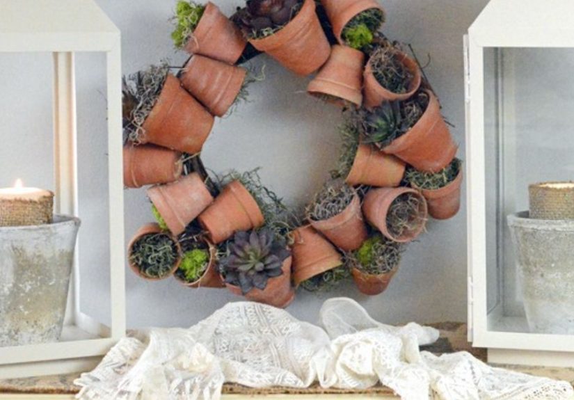Flower Pot Wreath!