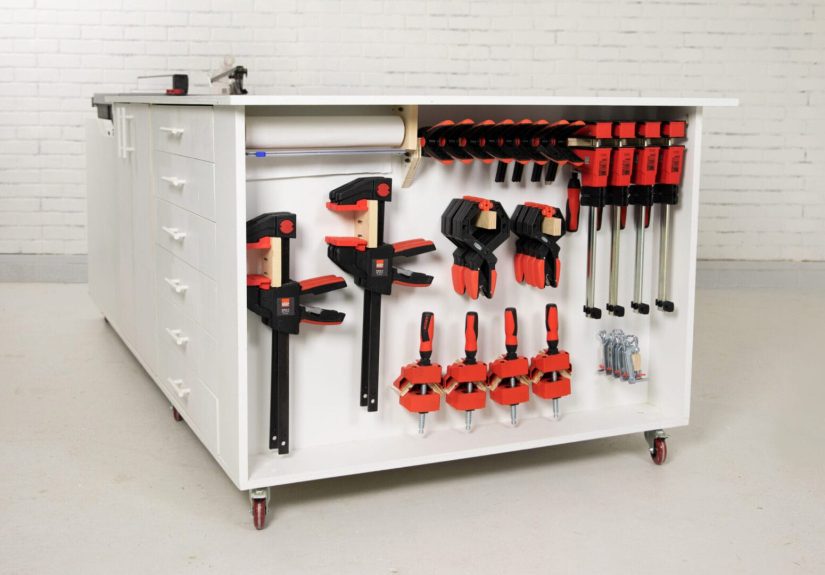 How To Add a Clamp Rack to a Mobile Workbench