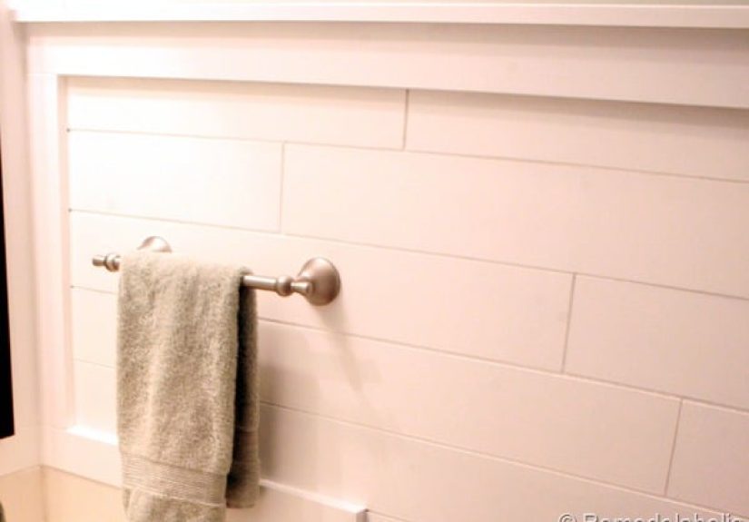 Inexpensive Plank Wall How To