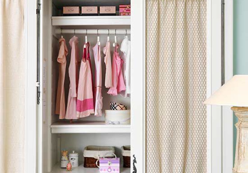 Kids' Closet Organization Ideas