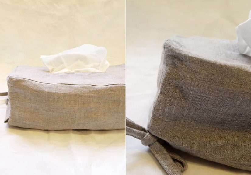 Linen Tissue Cover Natural