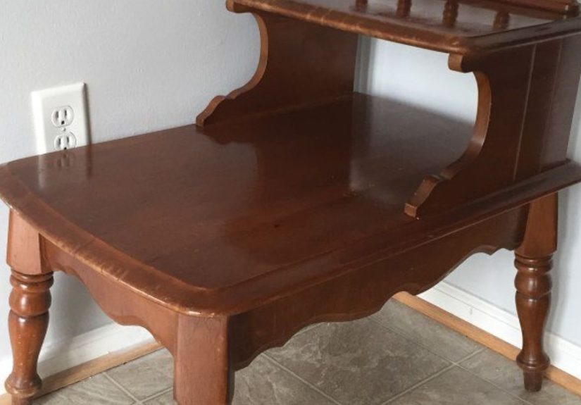 Mid-Century Side Table Up-Cycle DIY Project
