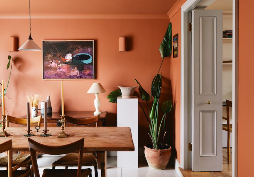 Steal This Look: A Terracotta Dining Room in East London