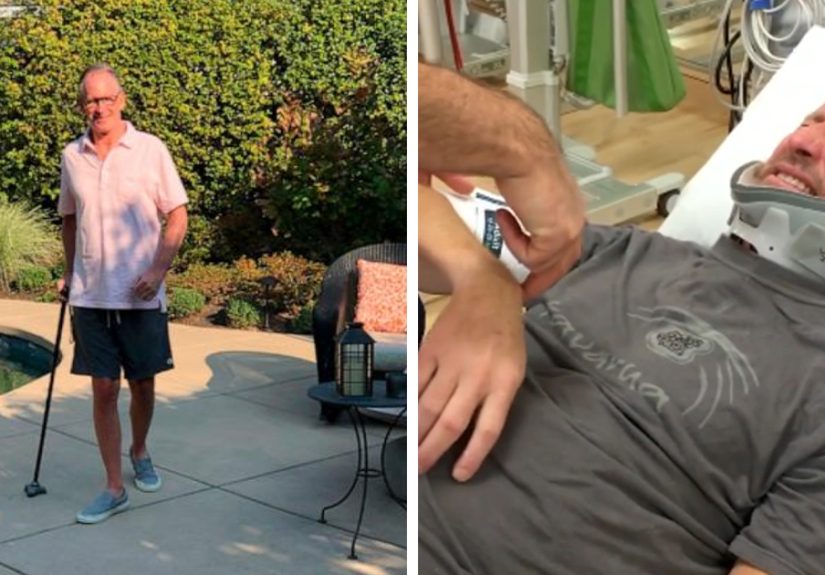 Stem Cell Treatment Helped A Man Who Was Paralyzed From The Neck Down To Stand On His Own