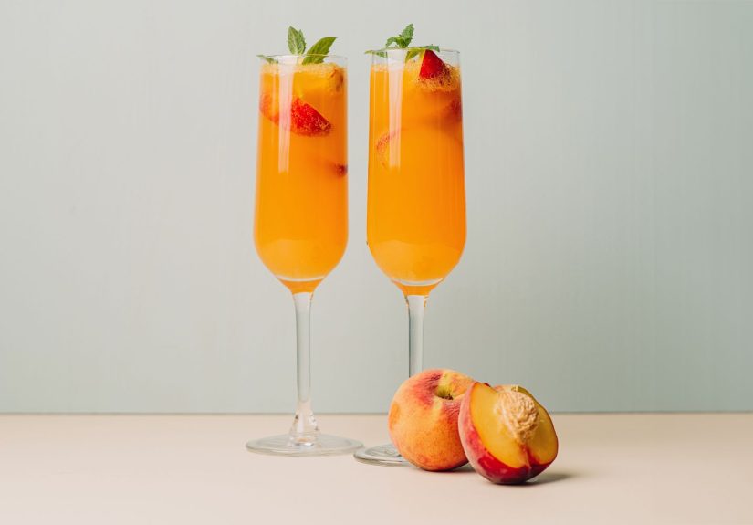 This Peach Bellini Recipe Is Perfect For Brunch