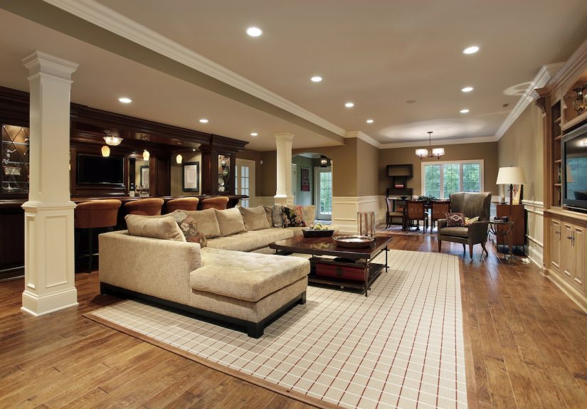 10 Basement Flooring Ideas That DIYers Can Install Themselves