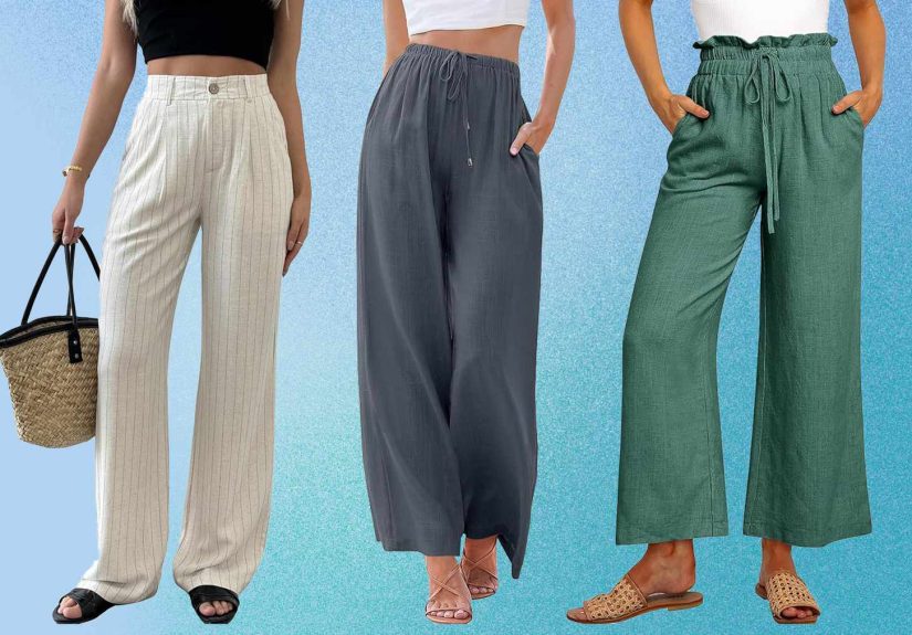 13 Petite Linen Pants Under $40 at Amazon