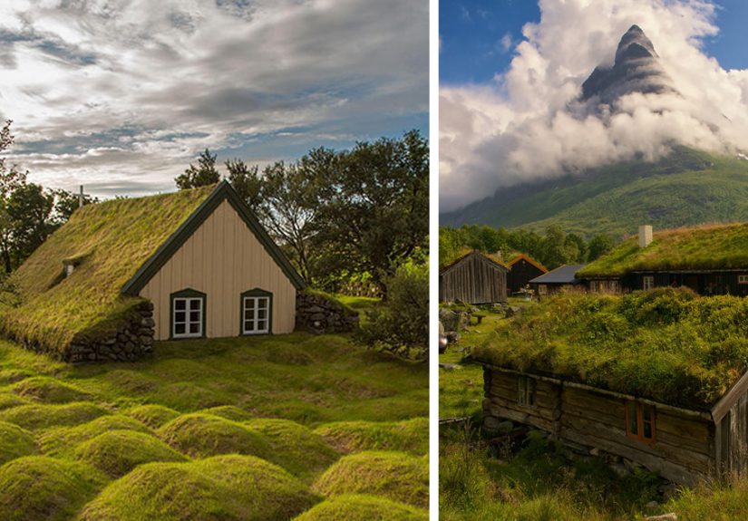 30 Scandinavian Houses With Green Roofs Look Straight Out Of A Fairytale