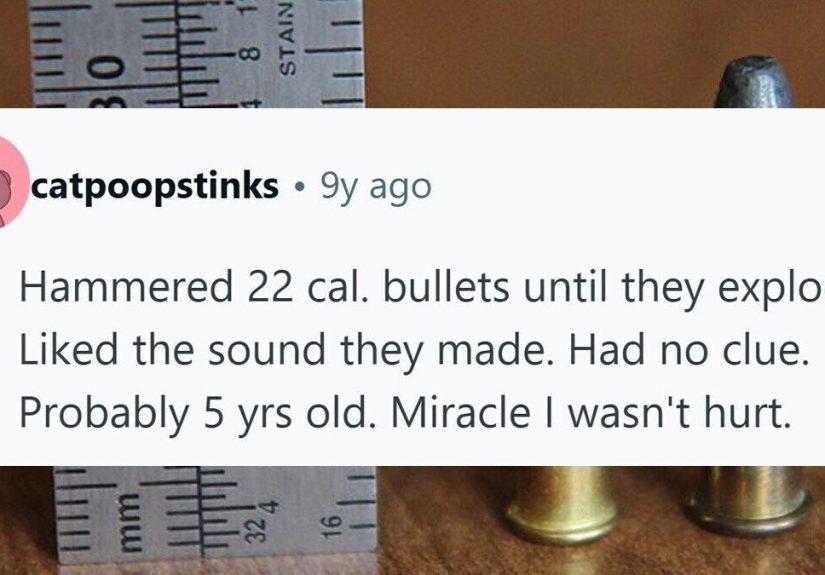 32 of the Wildest Things People Did As Children