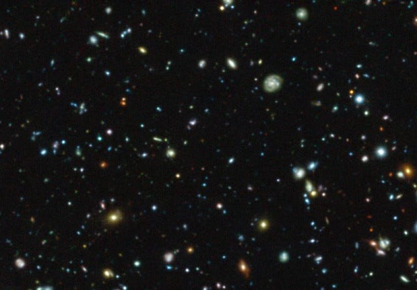 72 Strange Galaxies Nearly as Old as the Universe Found Hiding in a Hubble Photo
