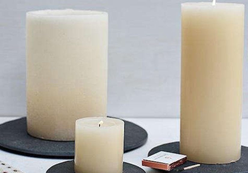 Accessories: Slate Candle Trays from West Elm