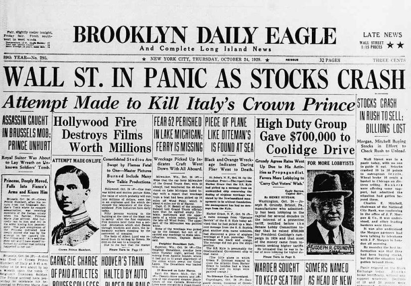 Black Thursday 1929: Facts, Causes, and Effects