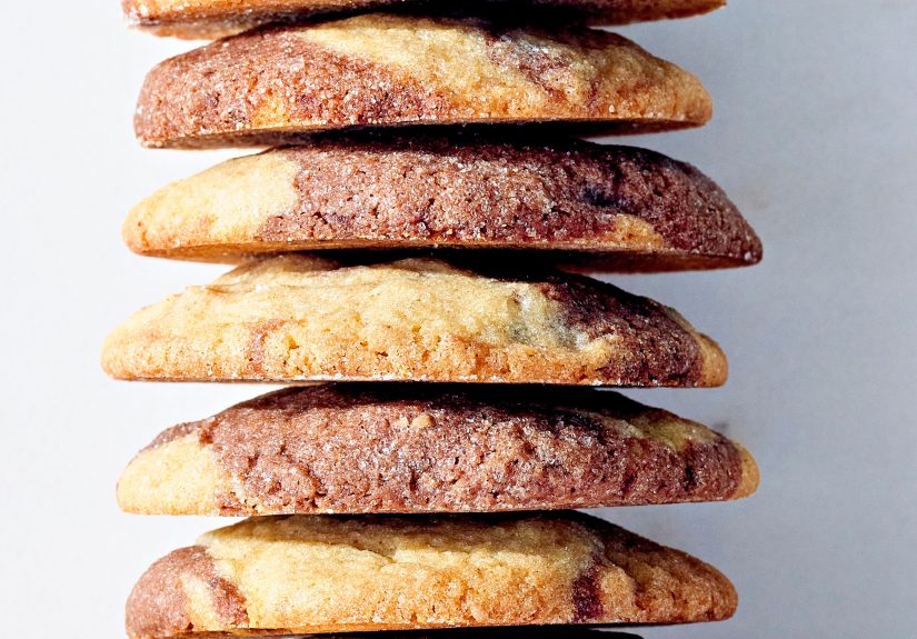 Chocolate-Ginger Marble Cookies Recipe