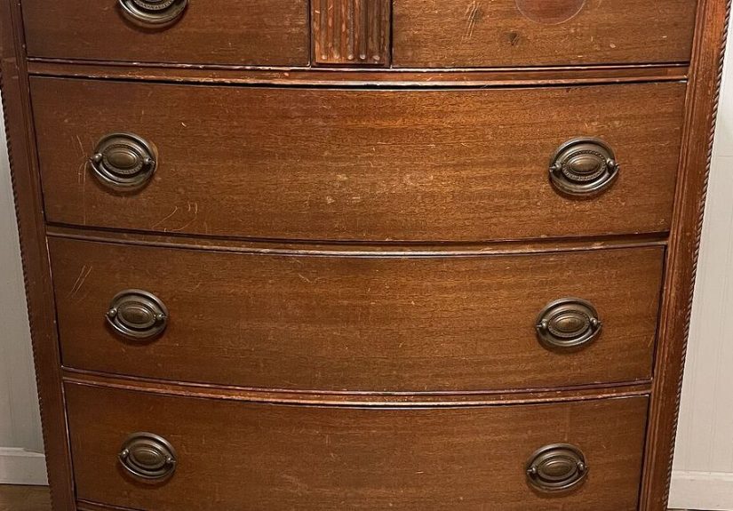 Easy Tall Dresser Makeover Idea