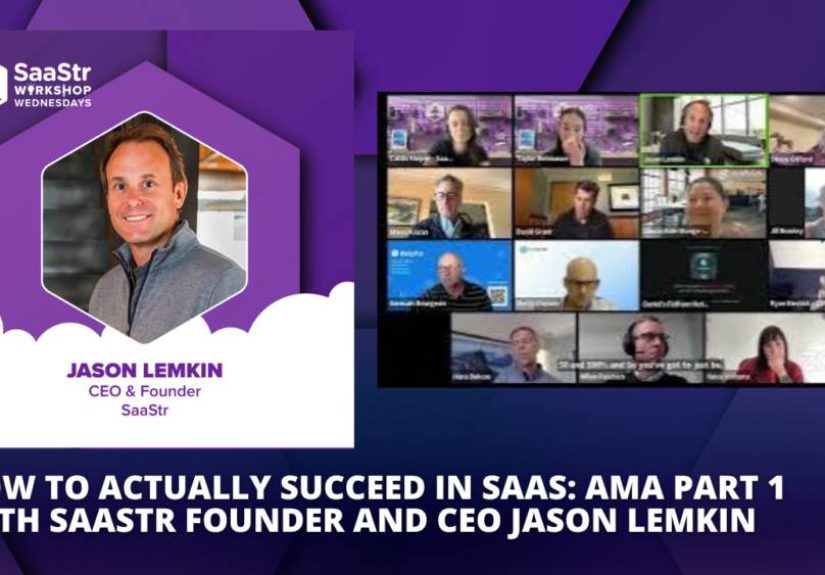 From Outbound to Channel Partnerships: Your Burning Sales Questions Answered by SaaStr CEO and Founder Jason Lemkin
