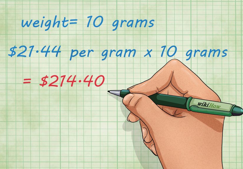 How to Calculate the Value of Scrap Gold: 12 Steps