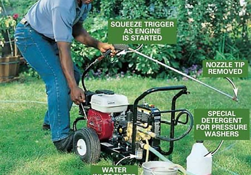 How to Use a Pressure Washer