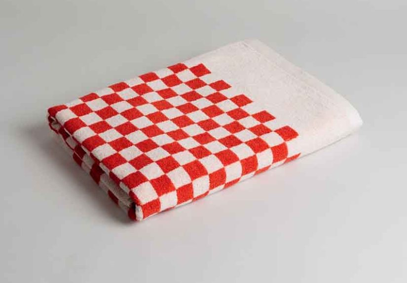 Roman Pool Towel Paloma Sun & Ecru