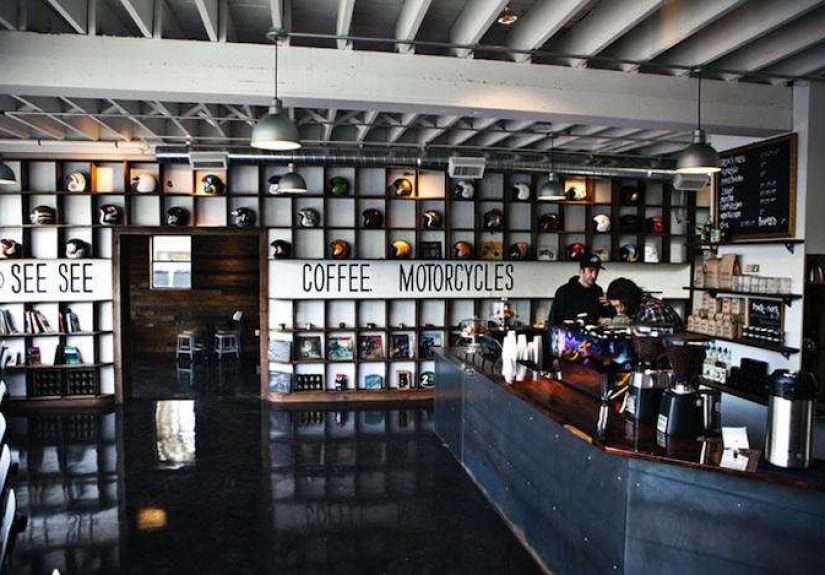 The Biker Bar Reimagined, Espresso Included