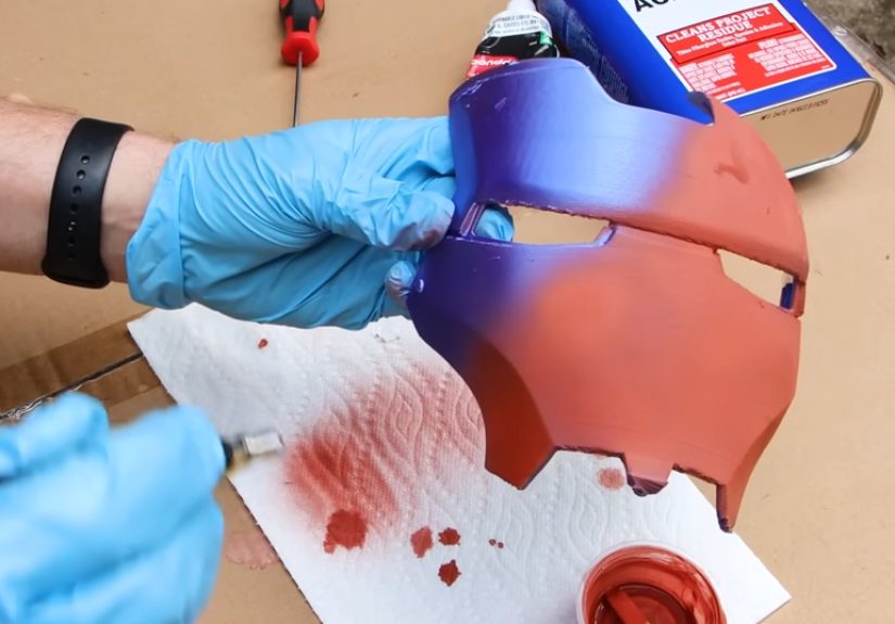 Watch Bondo Putty Get Sprayed Onto 3D Prints