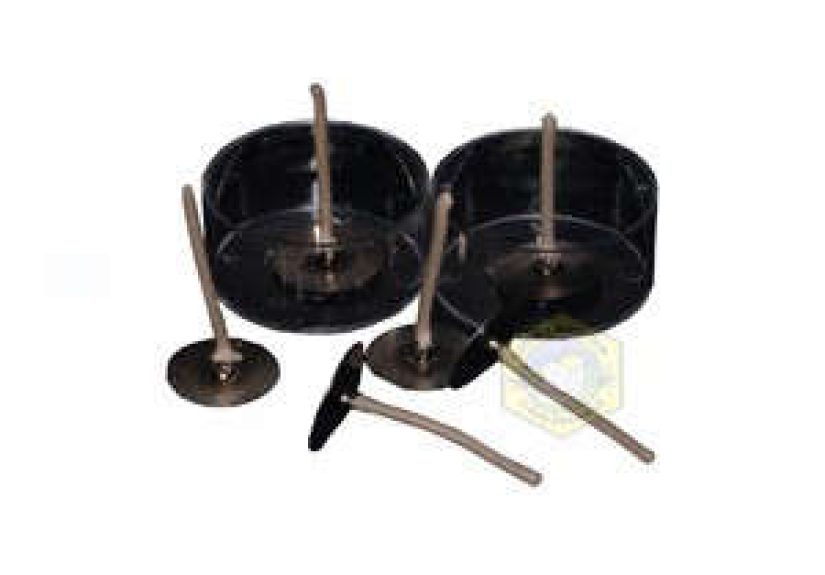 (100) Pre-Assembled Votive Wicks