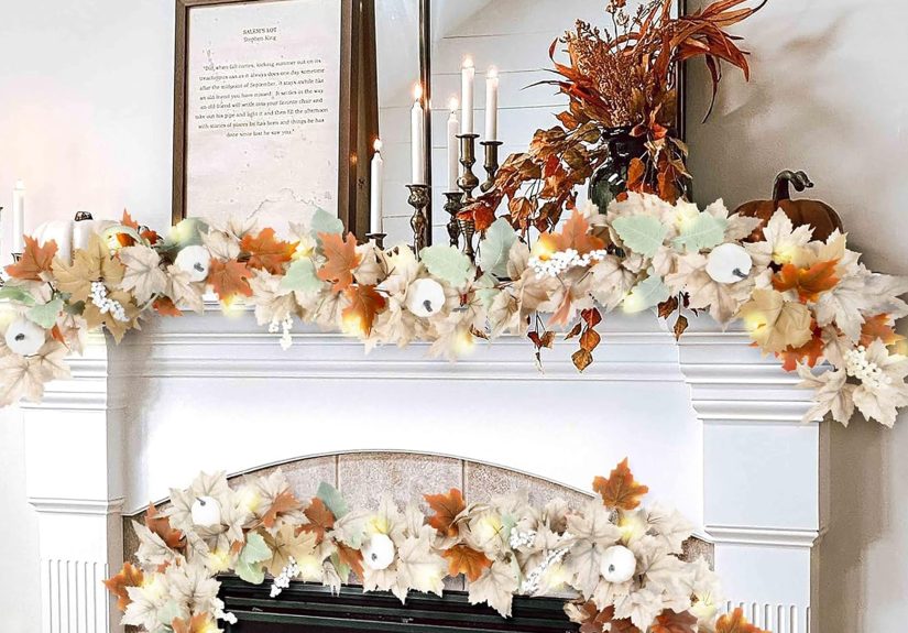 8 Amazon Fall Mantel Decor Ideas Under $30