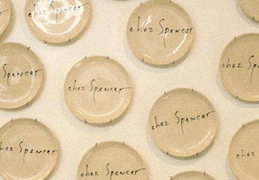 Accessories: Plates with Words as Decor