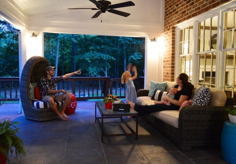 Adding Outdoor Sconces To Our Back Porch