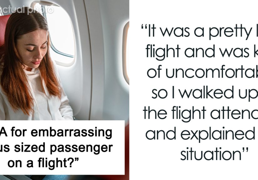 “Am I A Jerk For Embarrassing A Plus-Sized Passenger On A Flight?”