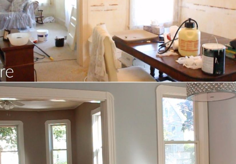 Apartment Makeover • Living & Dining Room