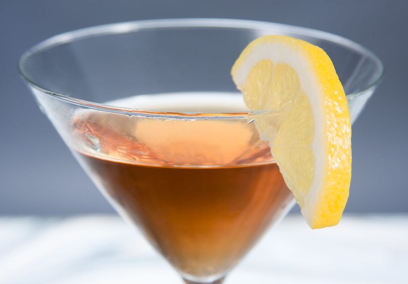 Boston Sidecar Cocktail Recipe with Rum and Brandy