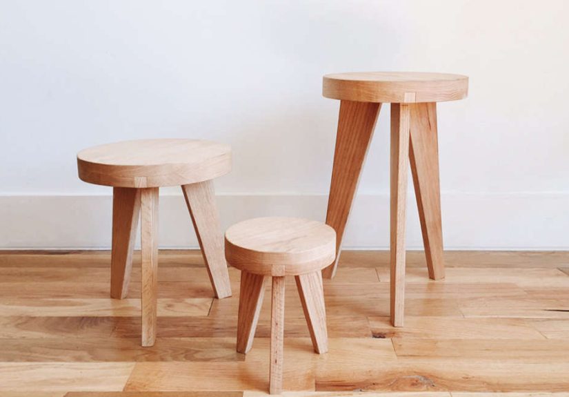 Counter-Space's Oak Stools