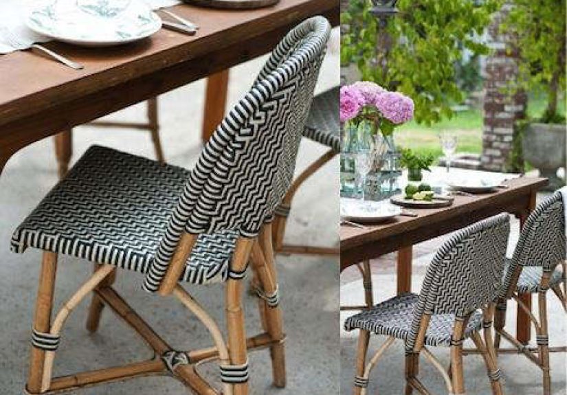 Design Sleuth: Classic French Rattan Bistro Chairs