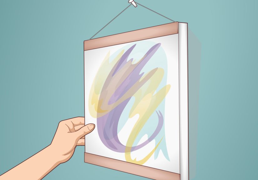 Easy Ways to Hang an Unframed Canvas: 8 Steps
