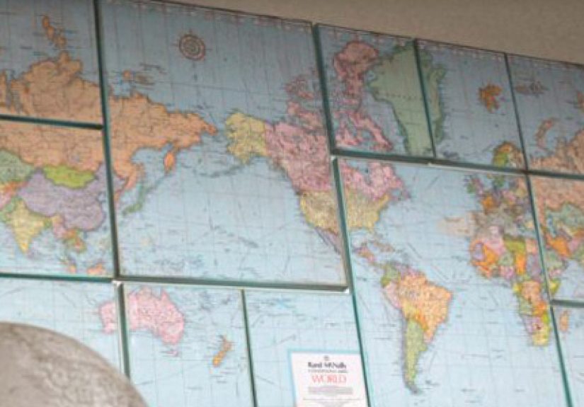 Fabulous Pieced Map Art Tutorial
