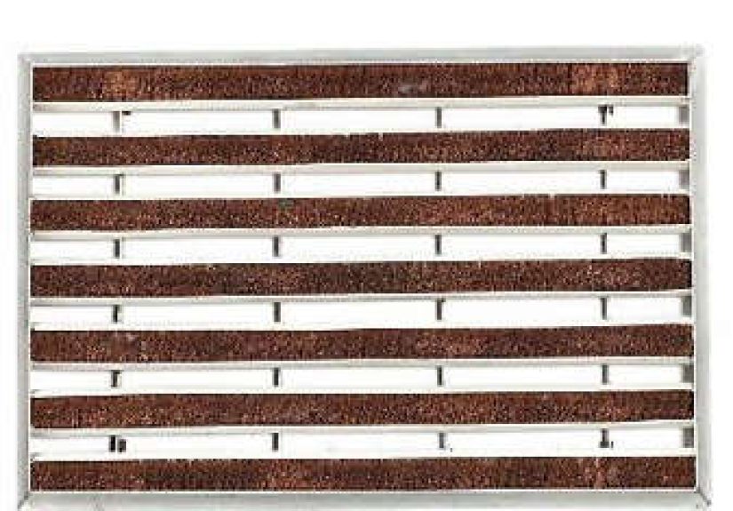 Galvanized Steel and Coco Fiber Doormat